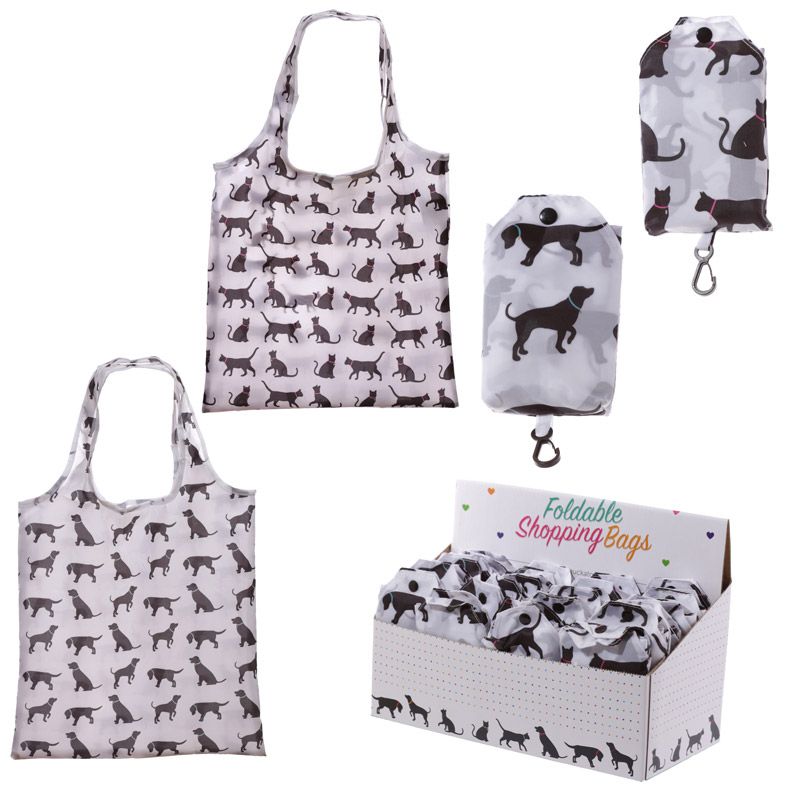 Foldable Reusable Shopping Bag - 2 Styles