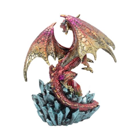 Ruby Oracle Red Dragon Fortune Seer Figurine