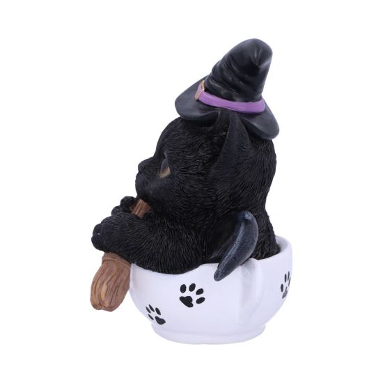Black Cat in Cup Ornament