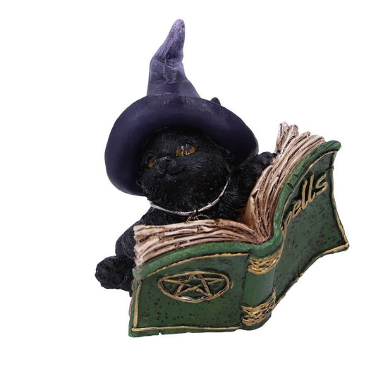 Black Cat with Spell Book Ornament