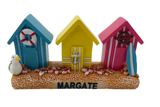 Beach Huts Magnet - Bournemouth