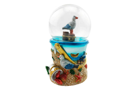Seagull Snow Globe