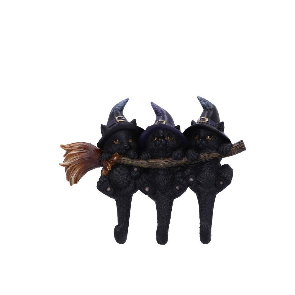 Witches Helper Black Cat - Key Hanger