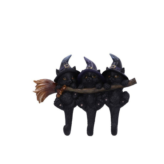 Witches Helper Black Cat - Key Hanger