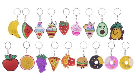 Assorted Food Keychain