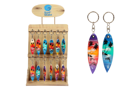 Surf Board Key Chain