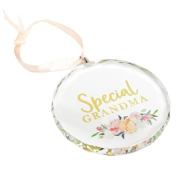 PEACHES & CREAM PLAQUE 10CM - GRANDMA