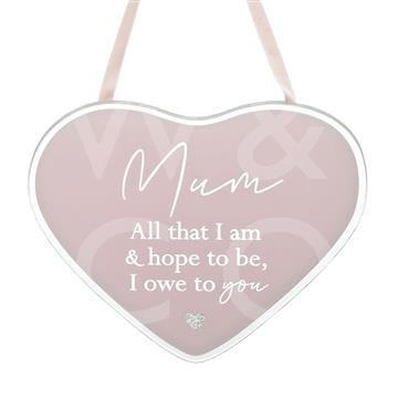 REFLECTIONS PLAQUE - MUM ALL I AM