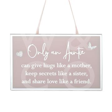 REFLECTIONS PLAQUE - AUNTIE