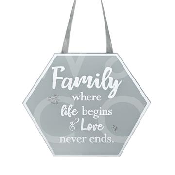 REFLECTIONS PLAQUE - FAMILY LIFE BEGINS