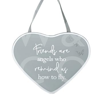 REFLECTIONS PLAQUE - FRIENDS ARE ANGELS