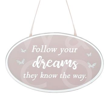 REFLECTIONS PLAQUE - DREAMS