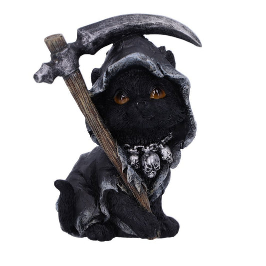 Amara Grim Reaper Cat Figurine