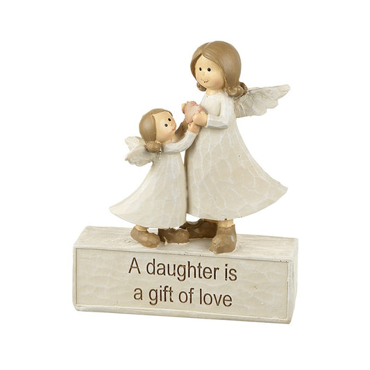 Angel Ornament - Mother & Daughter