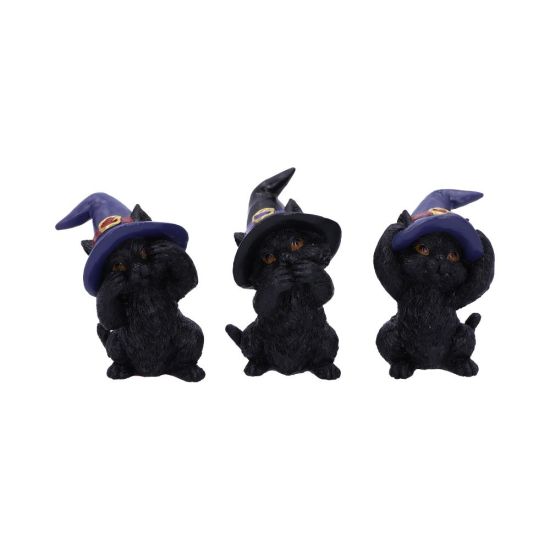 Three Black Cats Ornament