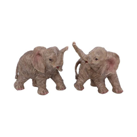 Trunk to Trunk Elephant Figurines